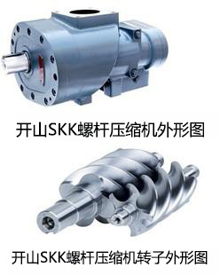 開(kai)山螺杆空壓(yā)機機頭外形(xíng)圖